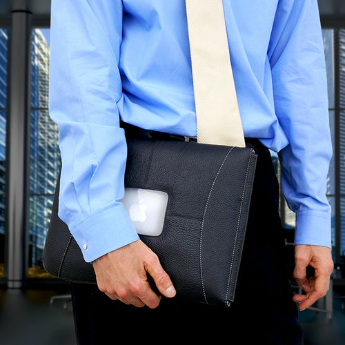 MacCase Premium Leather 14" MacBook Pro Sleeve