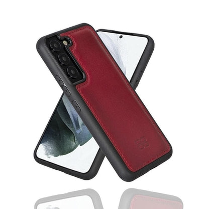 Samsung Galaxy S22 Series Genuine Leather Slim Back Cover Case